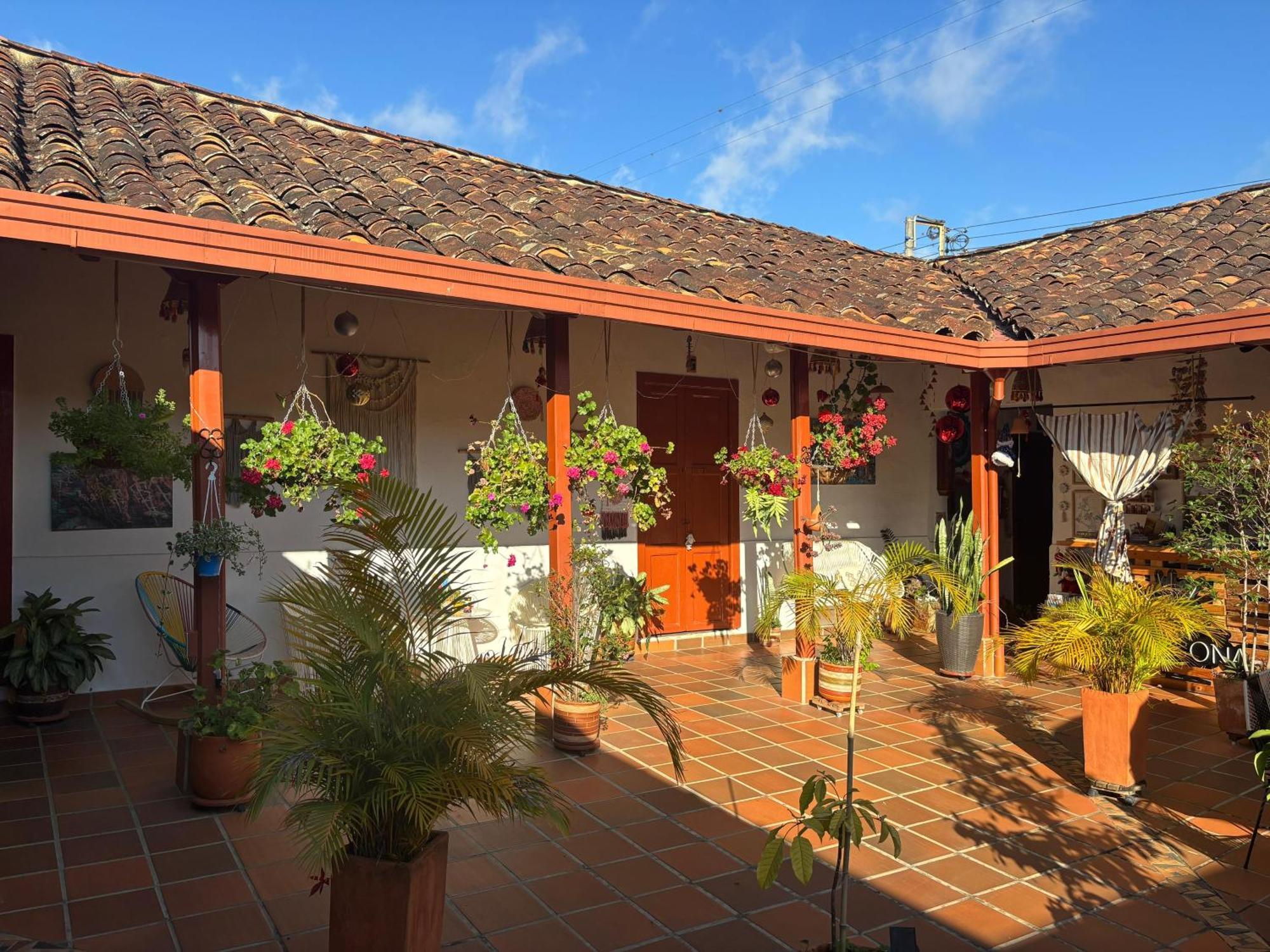 La Casona Espacio Bonito Zapatoca Ngoại thất bức ảnh