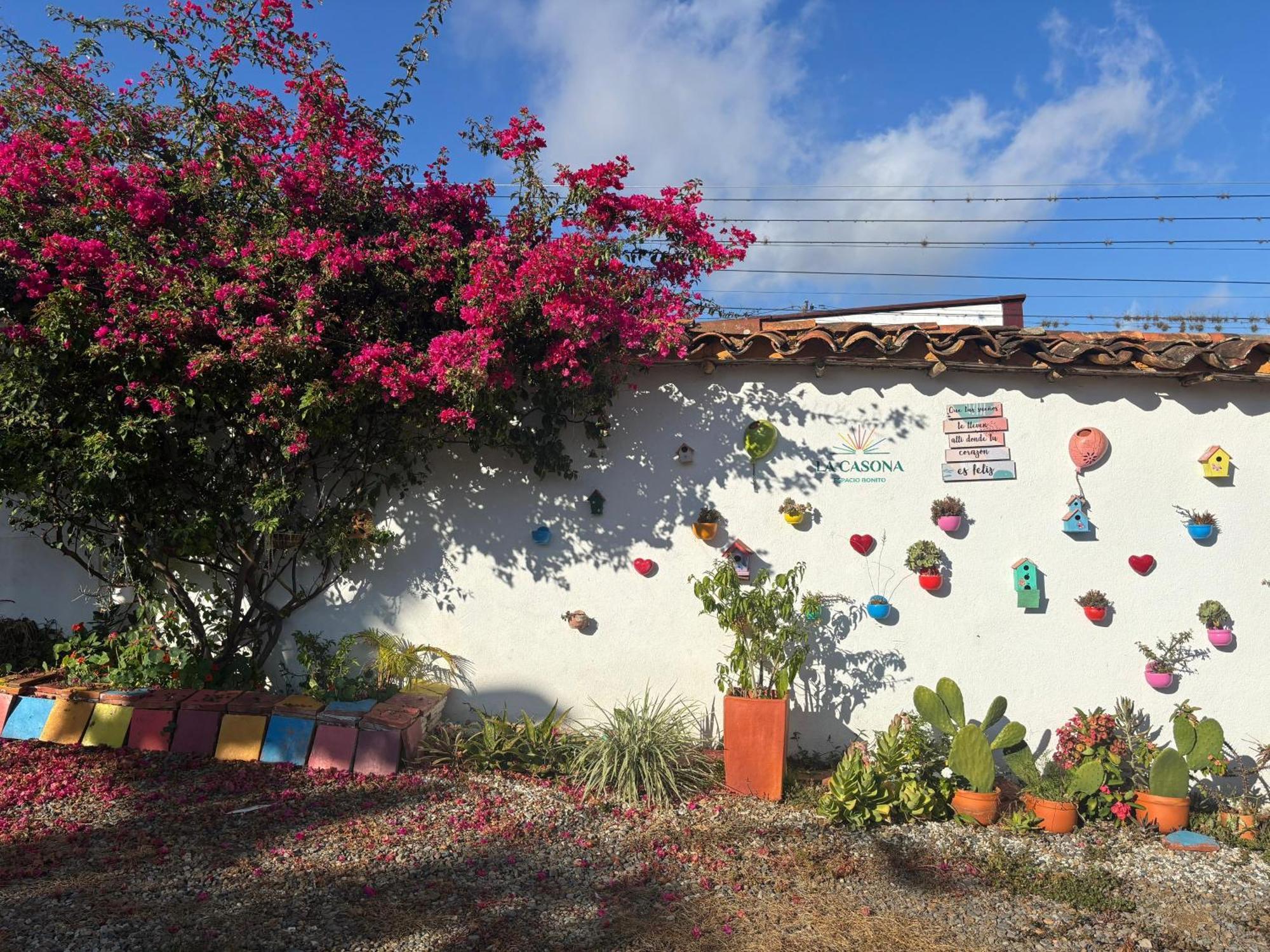 La Casona Espacio Bonito Zapatoca Ngoại thất bức ảnh