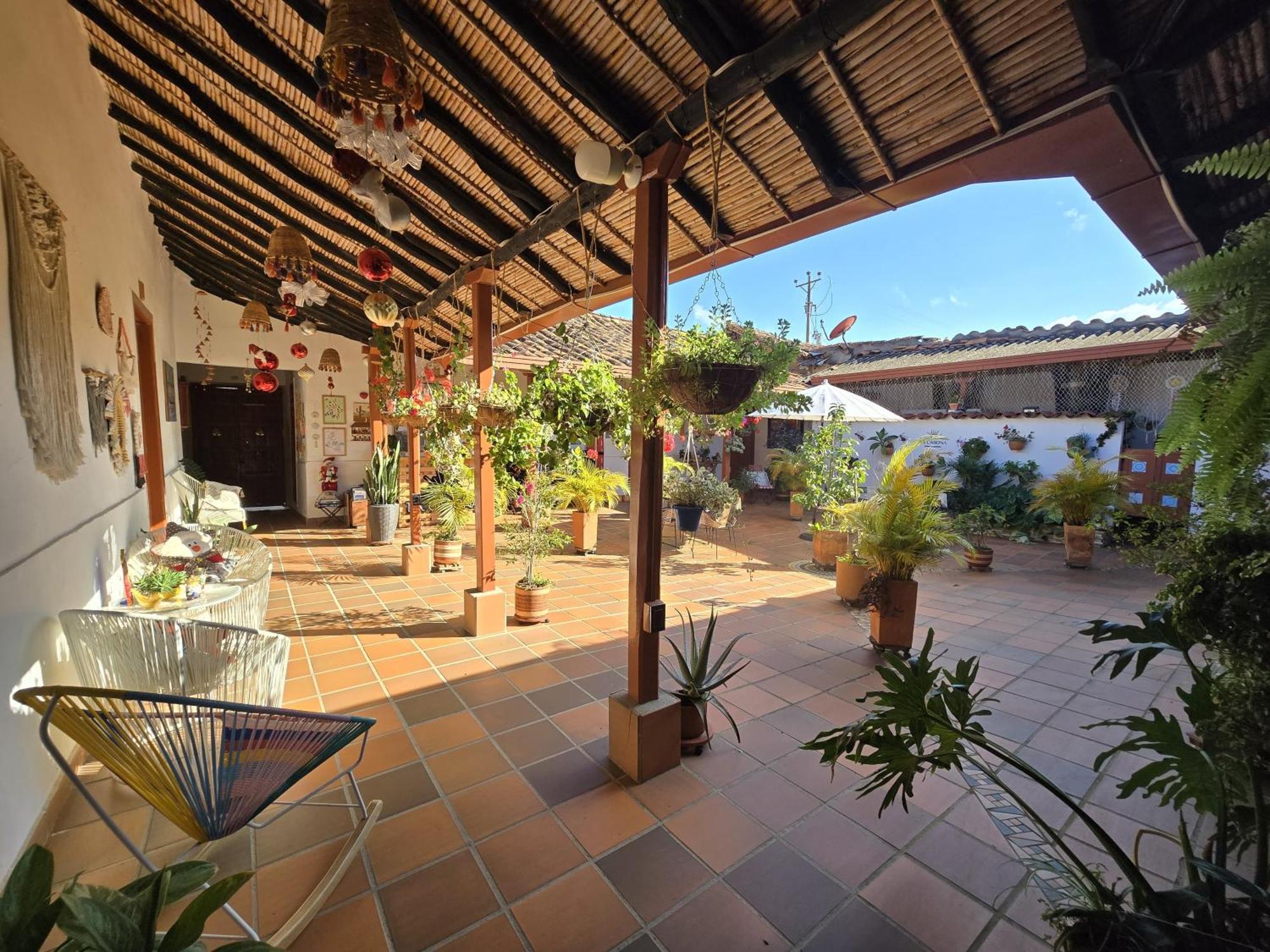 La Casona Espacio Bonito Zapatoca Ngoại thất bức ảnh