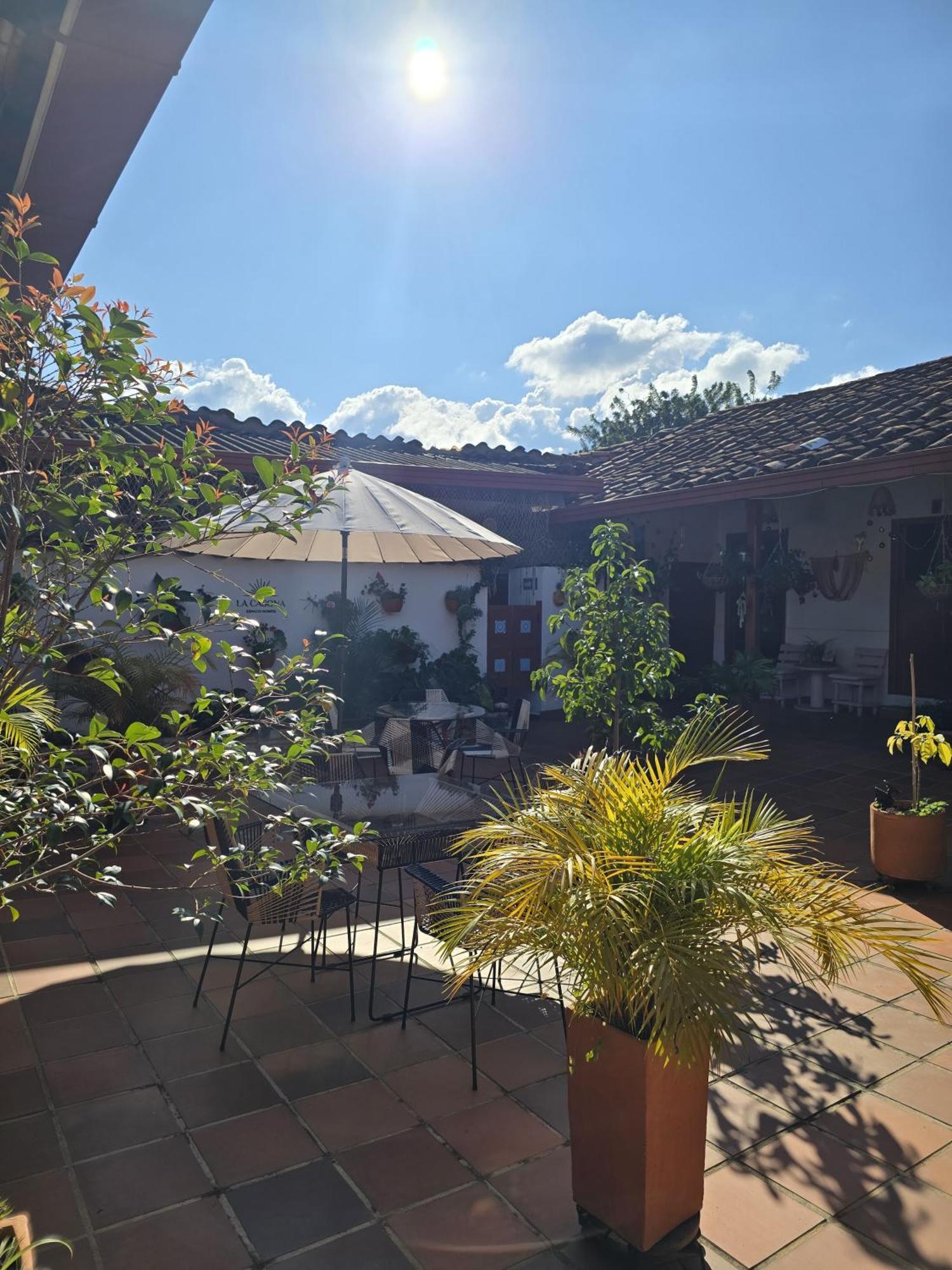 La Casona Espacio Bonito Zapatoca Ngoại thất bức ảnh