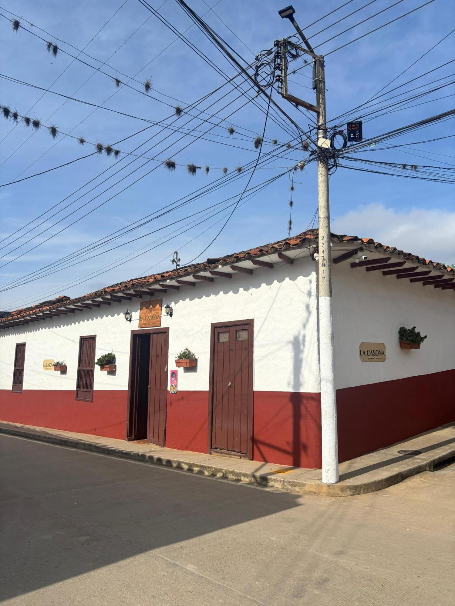 La Casona Espacio Bonito Zapatoca Ngoại thất bức ảnh