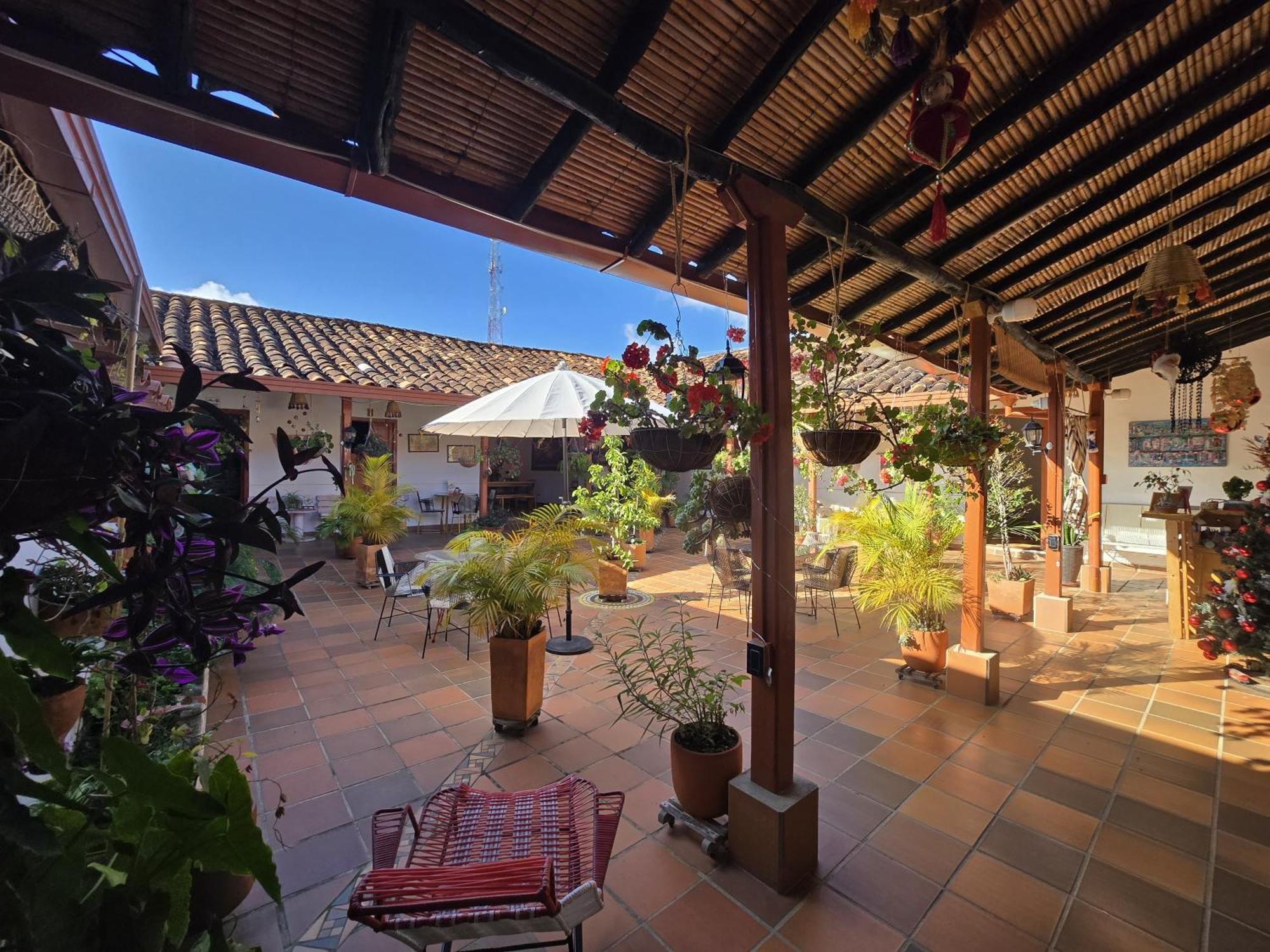 La Casona Espacio Bonito Zapatoca Ngoại thất bức ảnh