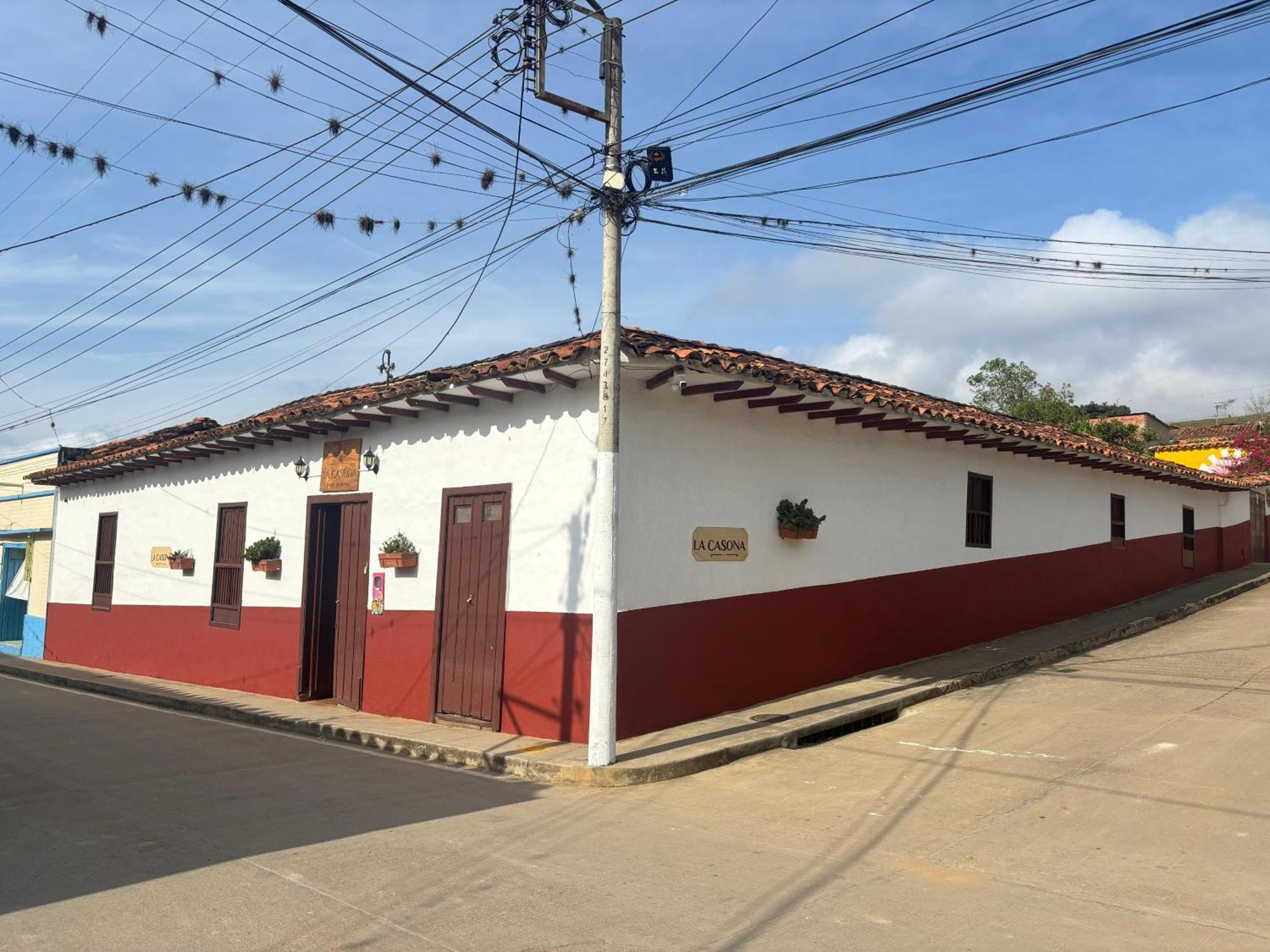 La Casona Espacio Bonito Zapatoca Ngoại thất bức ảnh