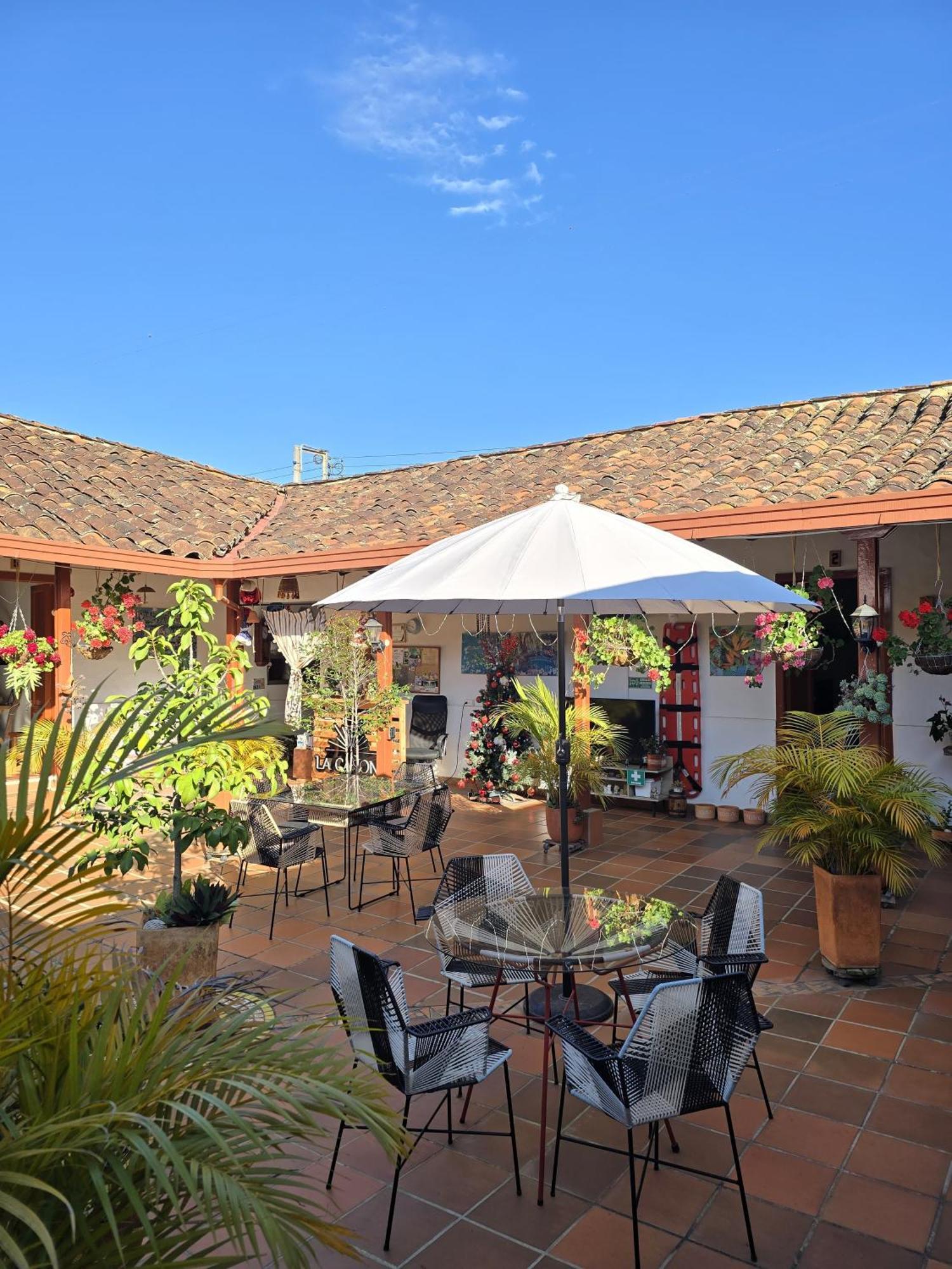 La Casona Espacio Bonito Zapatoca Ngoại thất bức ảnh